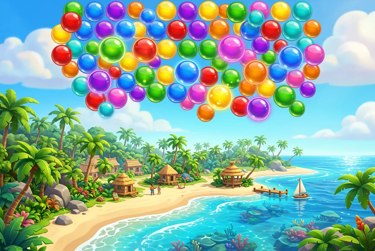 Bubble Shooter Challenge Island