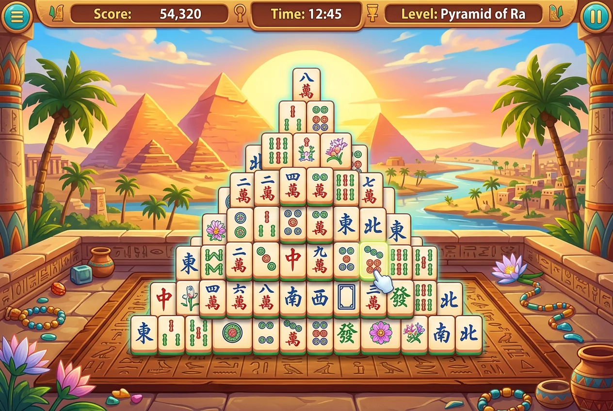 Mahjong Pyramids World