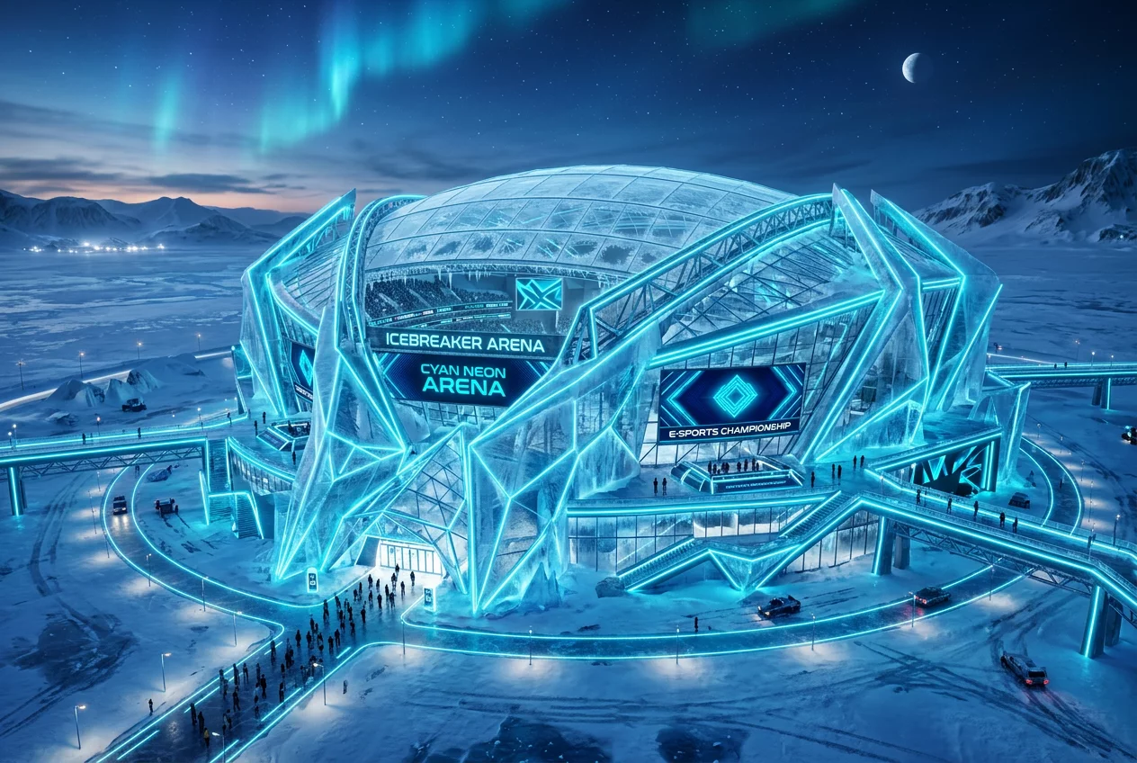 Neon Frost Circuit