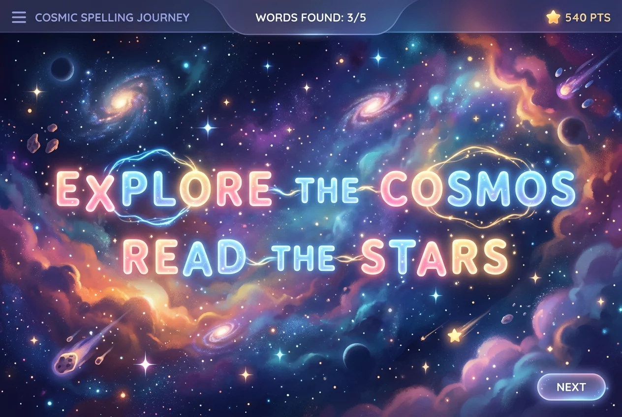 Word Link Galaxy